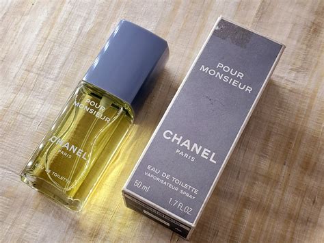 parfum monsieur chanel|chanel pour monsieur vintage.